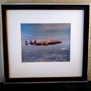 WW2 Lockheed Constellation Airplane Art